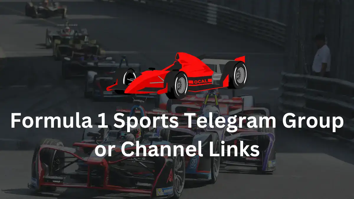 Formula 1 Sports Telegram Group Channel Links