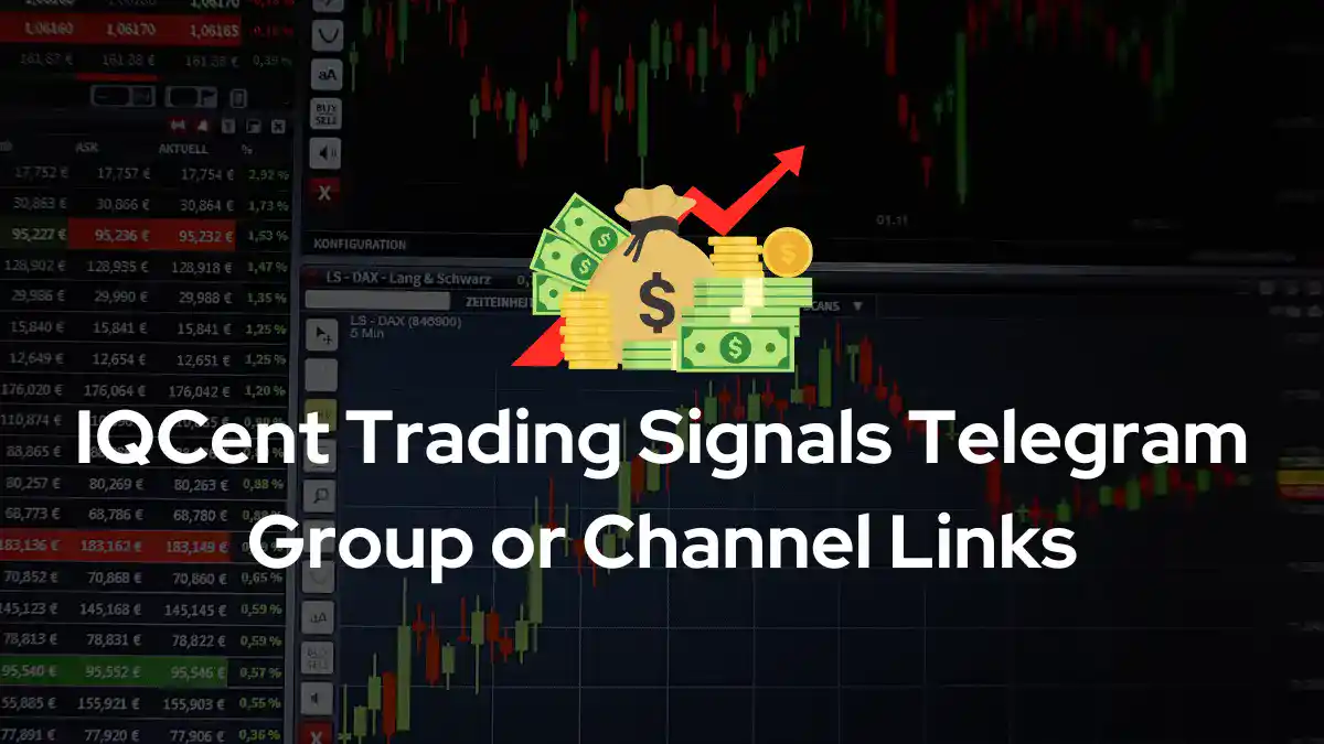 IQCent Trading Signals Telegram Group Channel Links